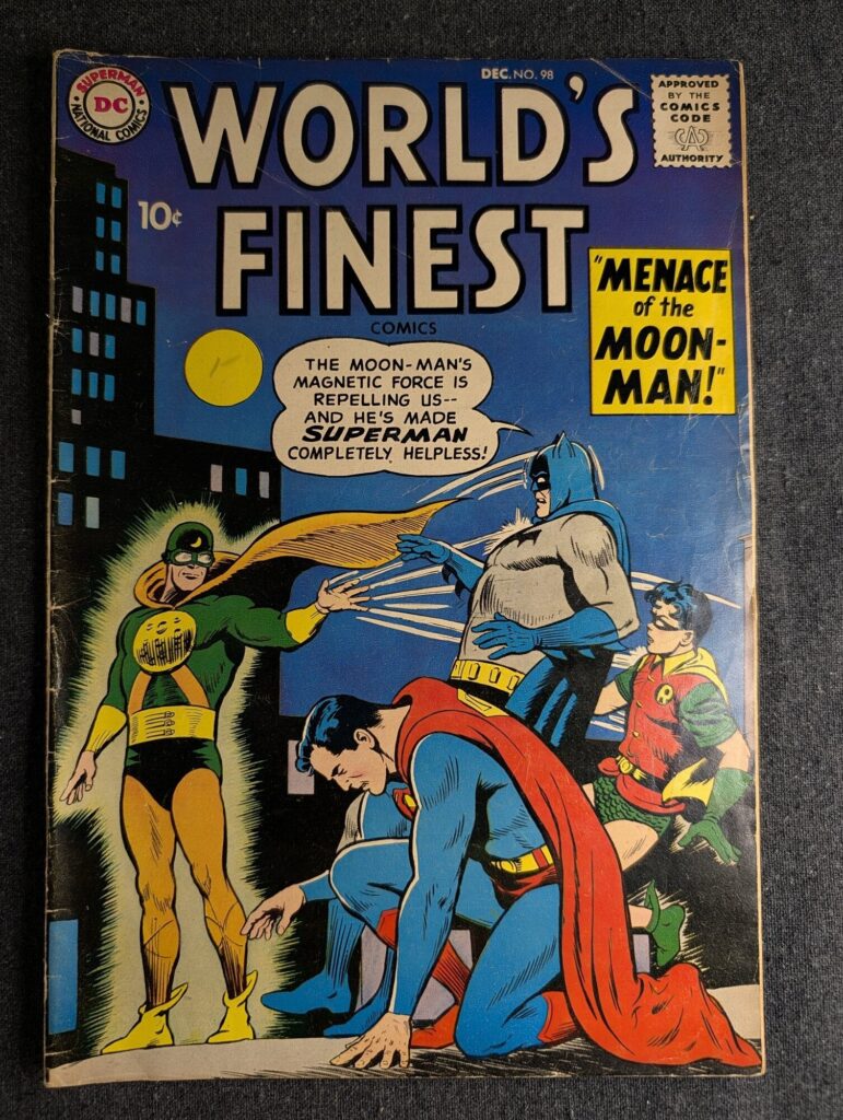 World's Finest Comics #98 front cover