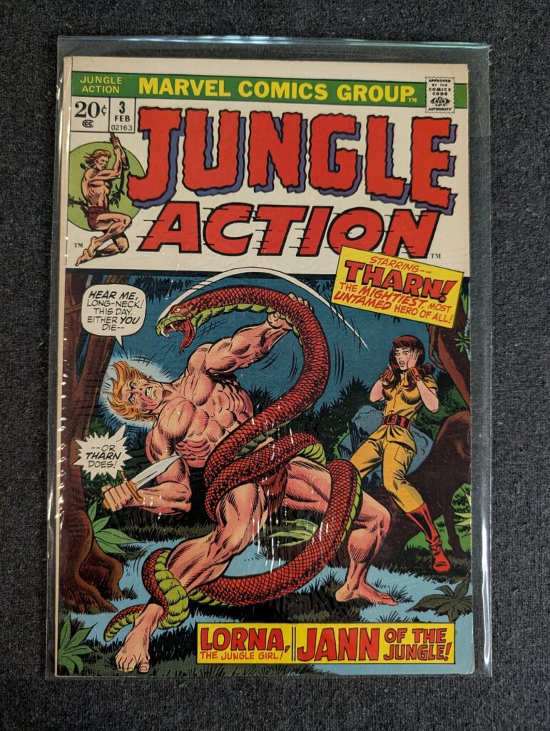 Jungle Action #3 front cover