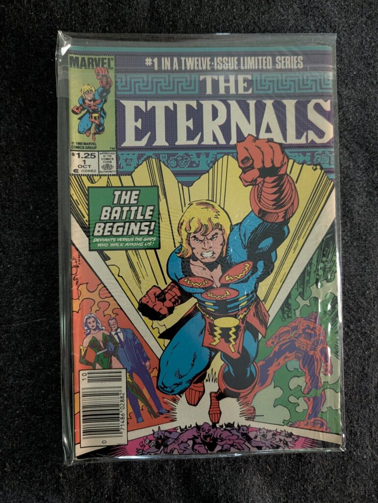 The Eternals #1 front cover