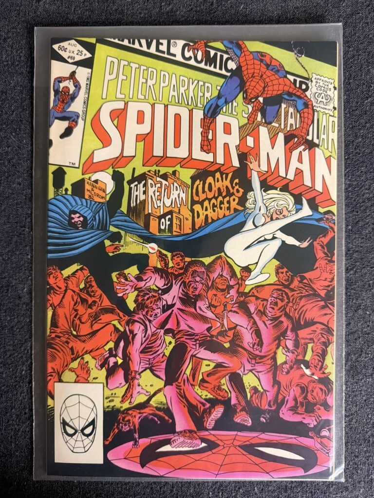 The Spectacular Spider-Man #69 front cover