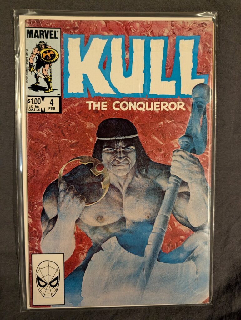 Kull the Conqueror #4 front cover