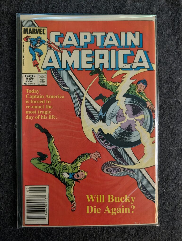 Captain America #297 front cover