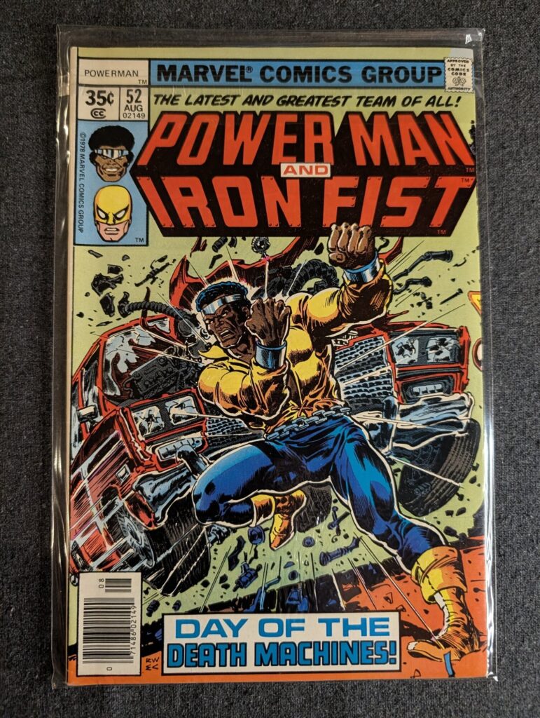 Power Man and Iron Fist #52 front cover