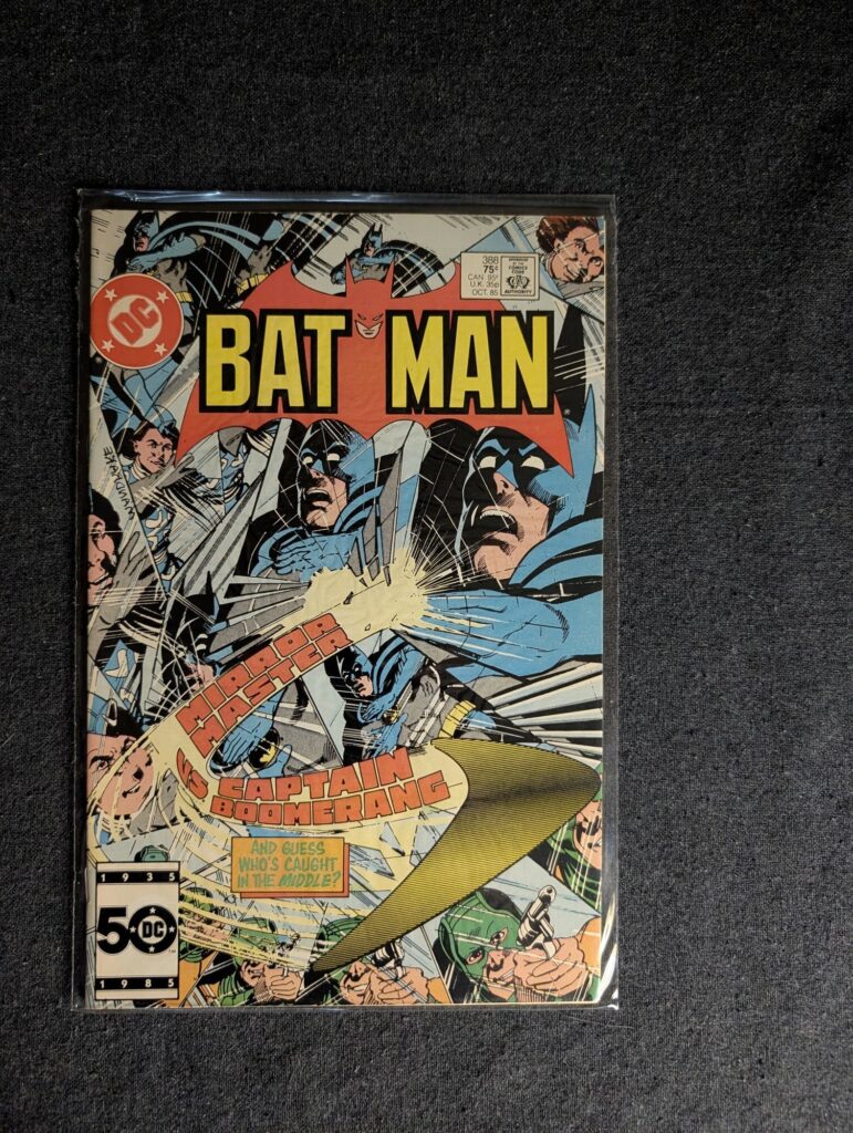 Batman #388 front cover