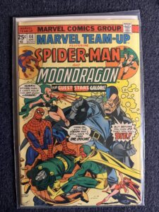 Marvel Team-Up #44 front cover