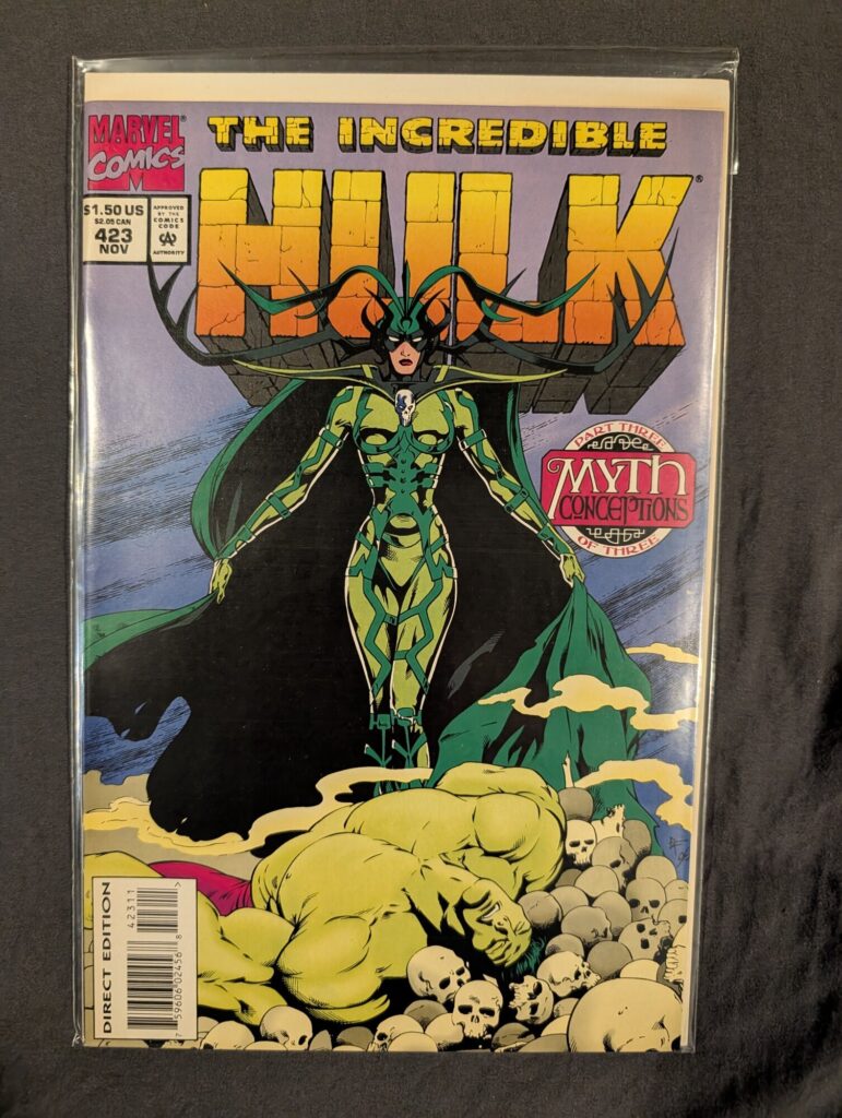 The Incredible Hulk #423 front cover