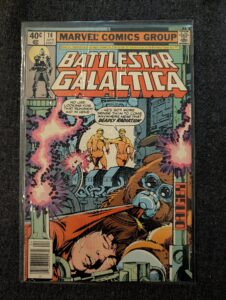 Battlestar Galactica #14 front cover