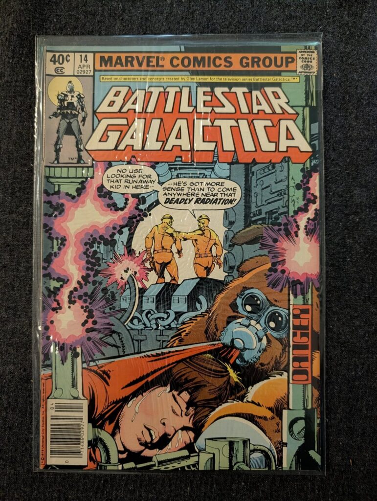 Battlestar Galactica #14 front cover