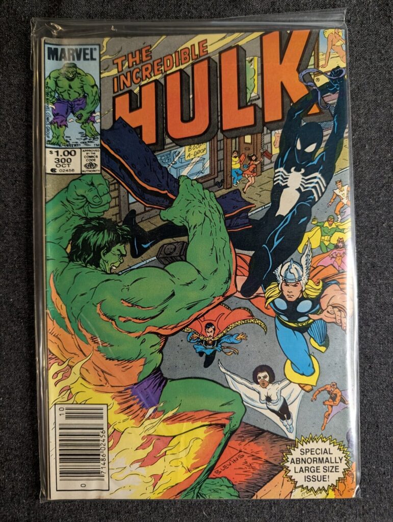 The Incredible Hulk #300 front cover