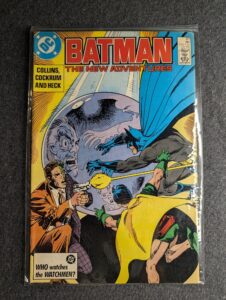 Batman #411 front cover