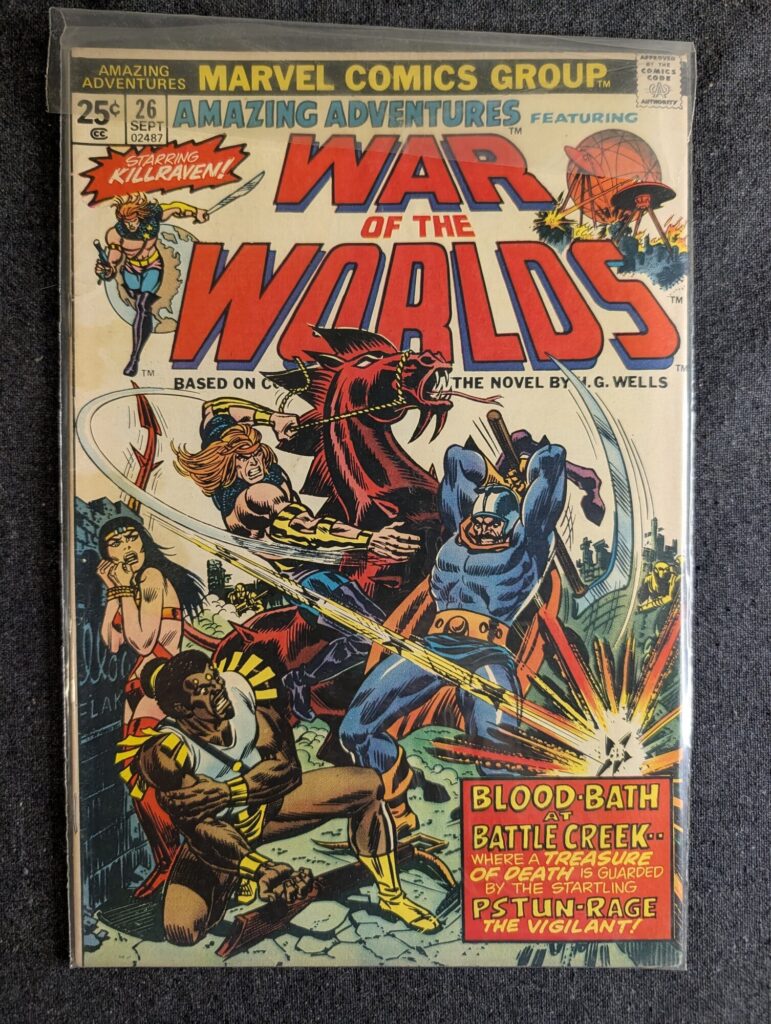 Amazing Adventures #26 front cover