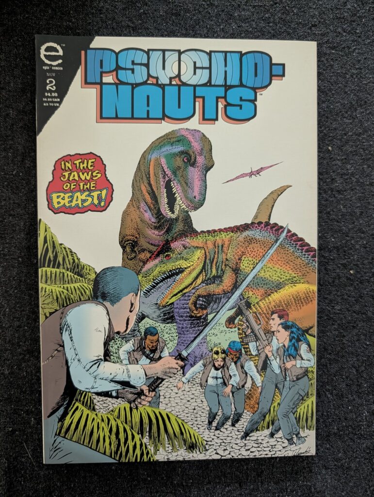 Psycho-Nauts #2 front cover