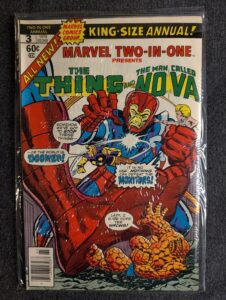 Marvel Two-in-One Annual #3 front cover