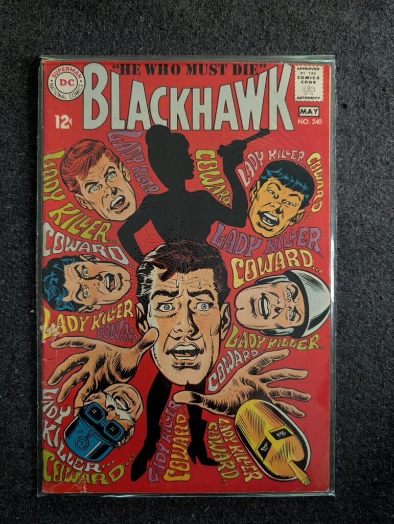 Blackhawk #240 front cover