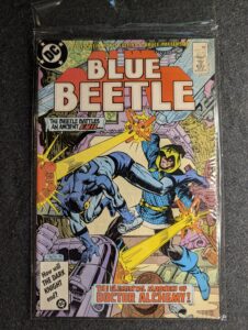 Blue Beetle #4 front cover