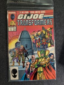 G.I. Joe and the Transformers #4 front cover