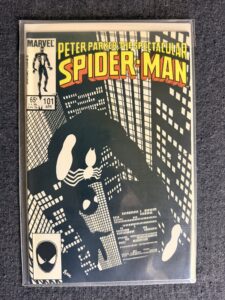 Peter Parker, The Spectacular Spider-Man #101 front cover