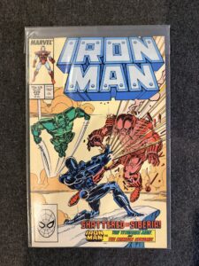 Iron Man #229 front cover