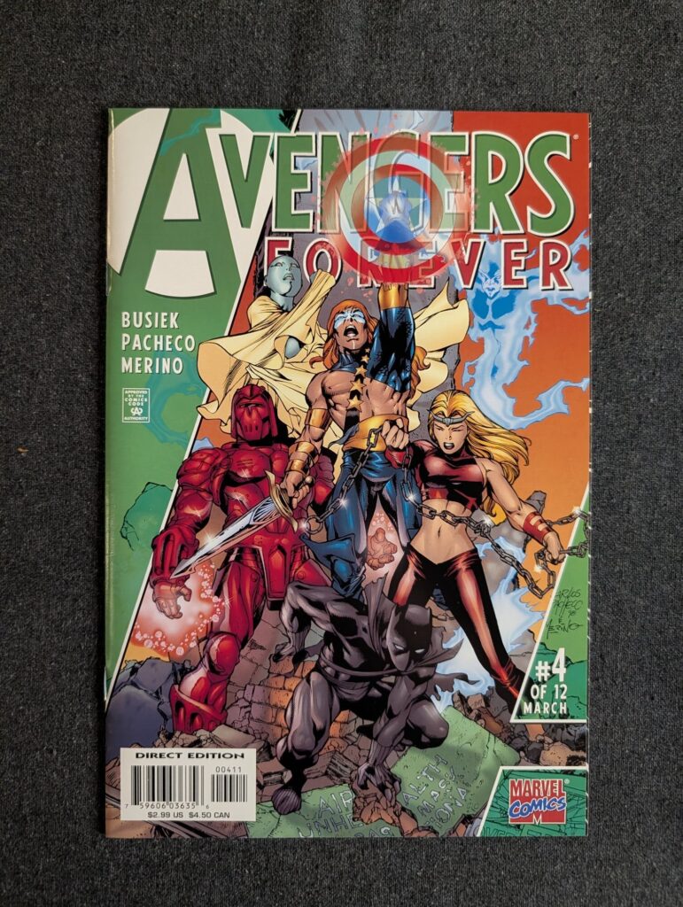 Avengers Forever #4 front cover