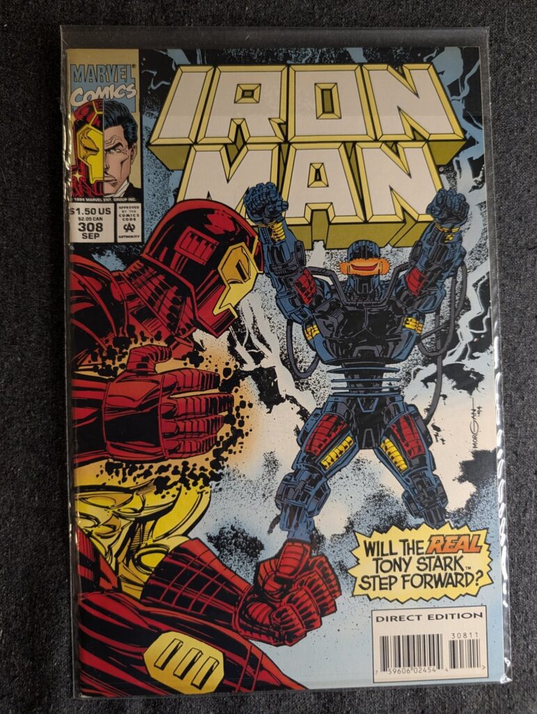 Iron Man #308 front cover
