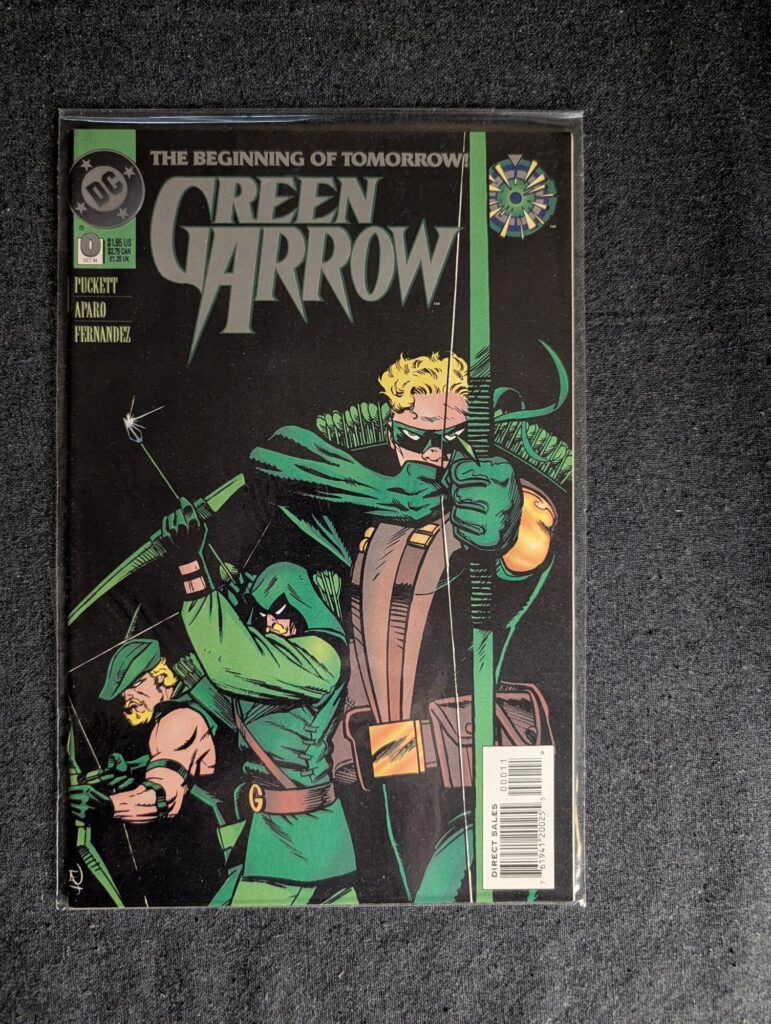 Green Arrow #0 front cover