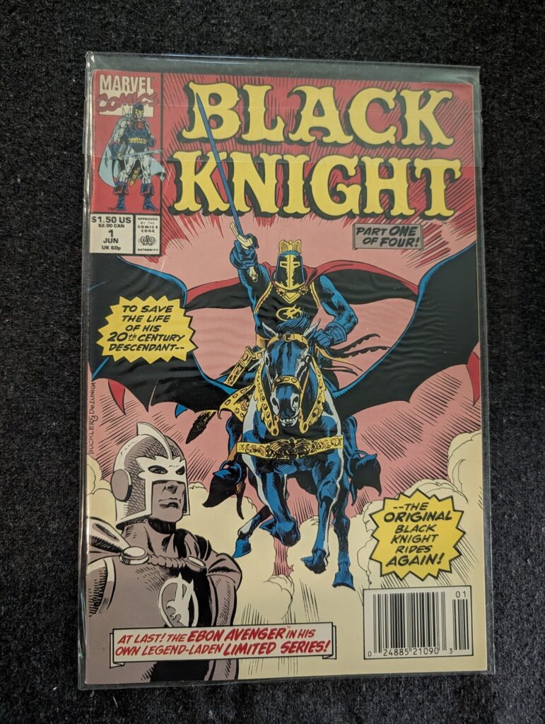 Black Knight #1 front cover