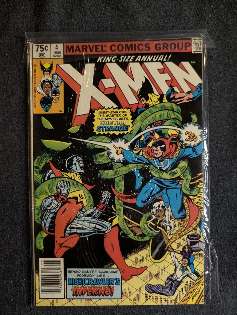 X-Men Annual #4 front cover
