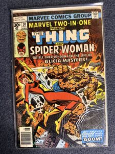 Marvel Two-in-One #30 front cover