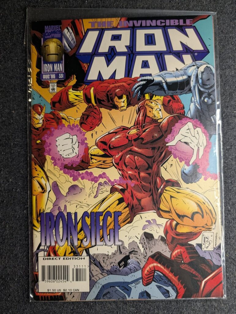 Iron Man #331 front cover
