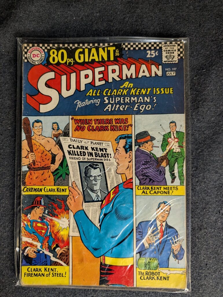 Superman #197 front cover