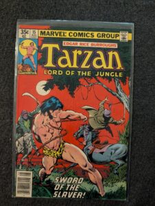 Tarzan Lord of the Jungle #15 front cover