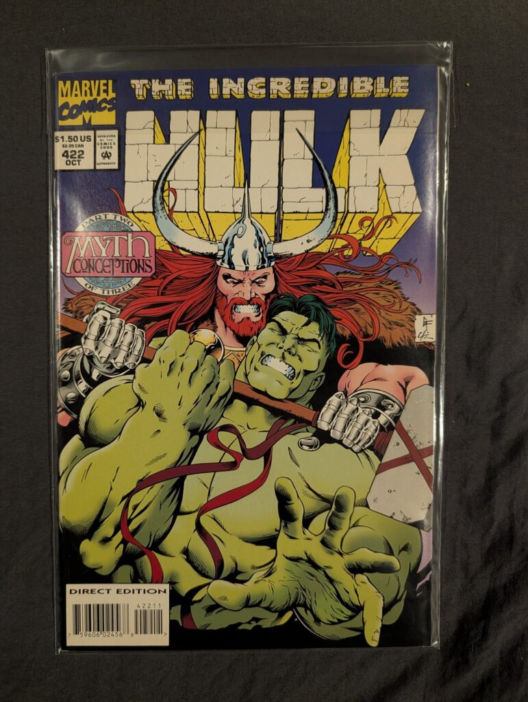 The Incredible Hulk #422 front cover
