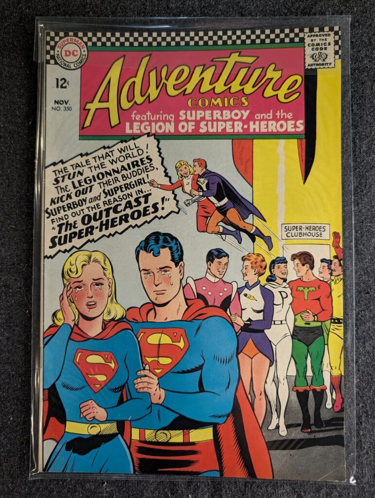 Adventure Comics #350 front cover