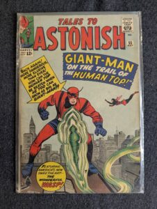 Tales to Astonish #55 front cover