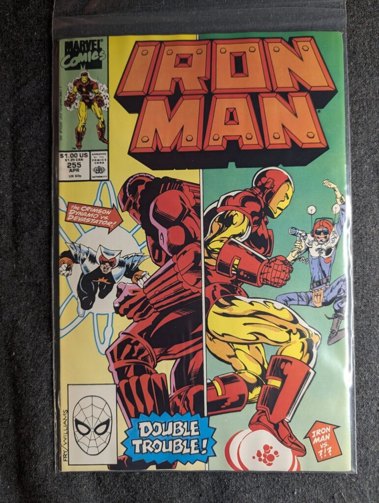 Iron Man #255 front cover