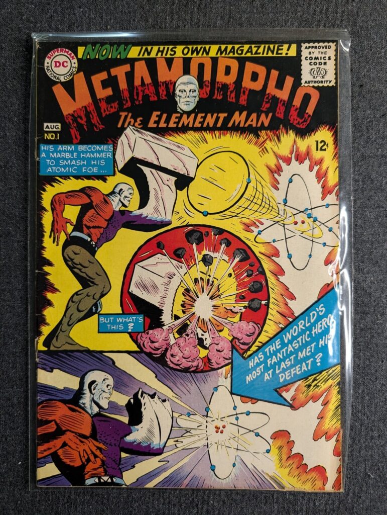 Metamorpho #1 front cover