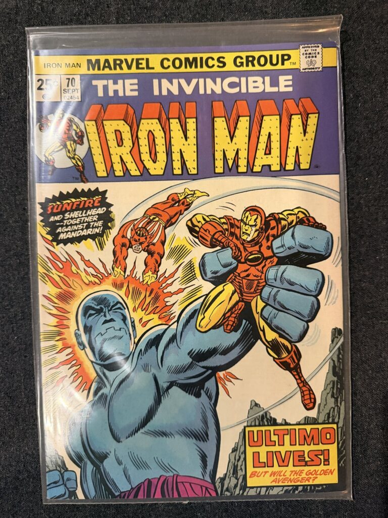Iron Man #70 front cover