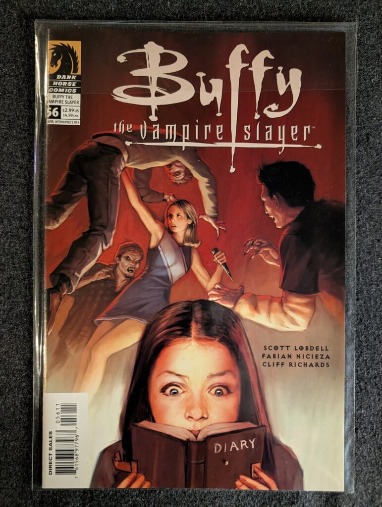 Buffy the Vampire Slayer #56 front cover