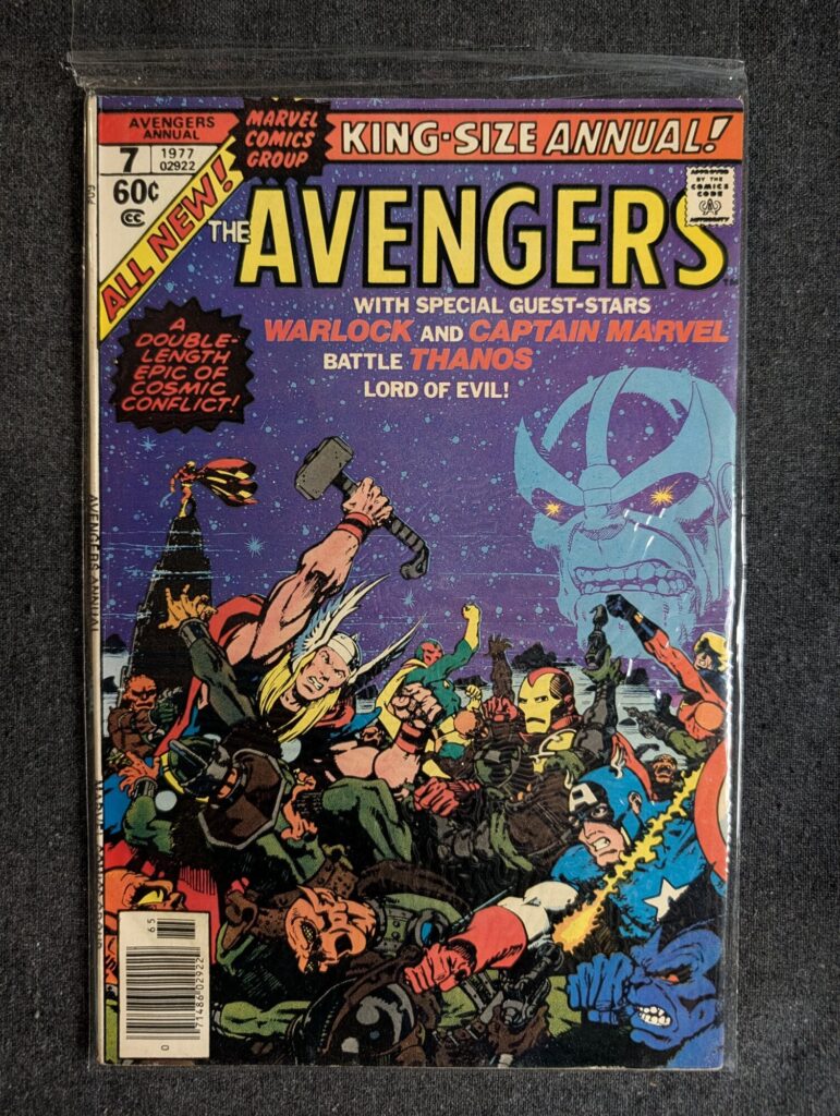 The Avengers Annual #7 front cover