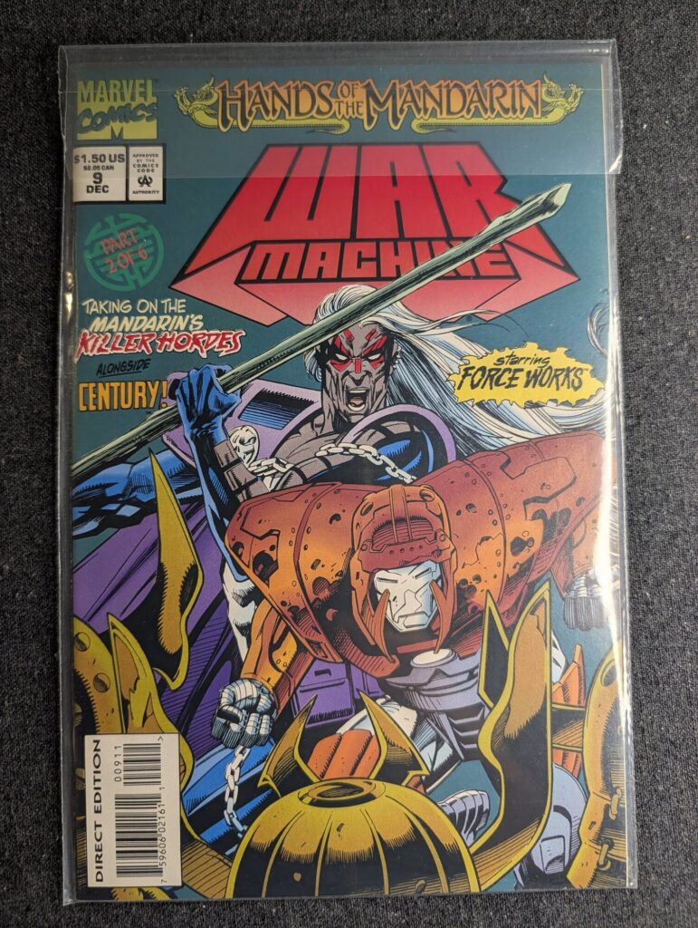War Machine #9 front cover