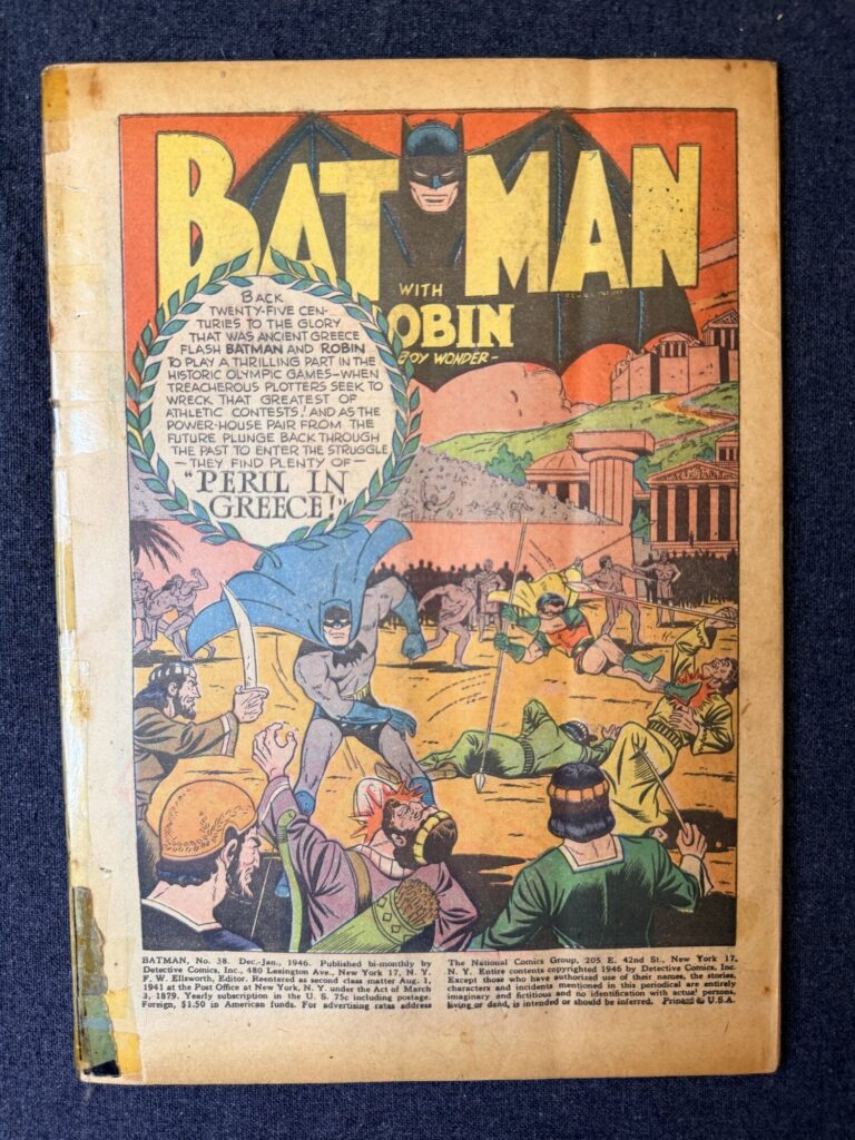 Batman #38 front cover