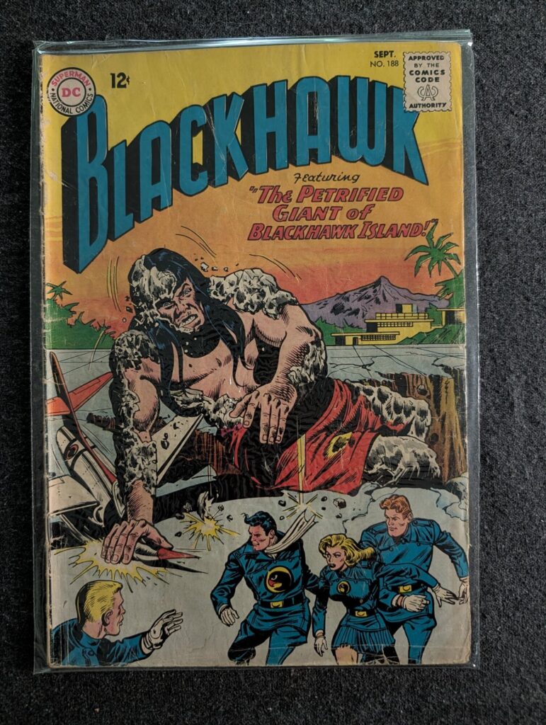 Blackhawk #188 front cover