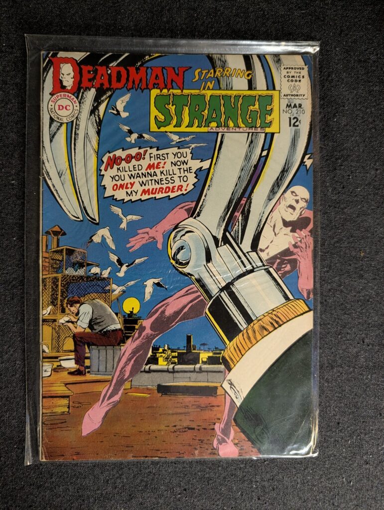 Strange Adventures #210 front cover
