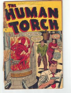 The Human Torch #33 front cover
