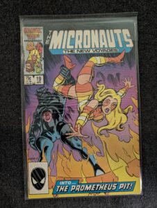 Micronauts: The New Voyages #19 front cover