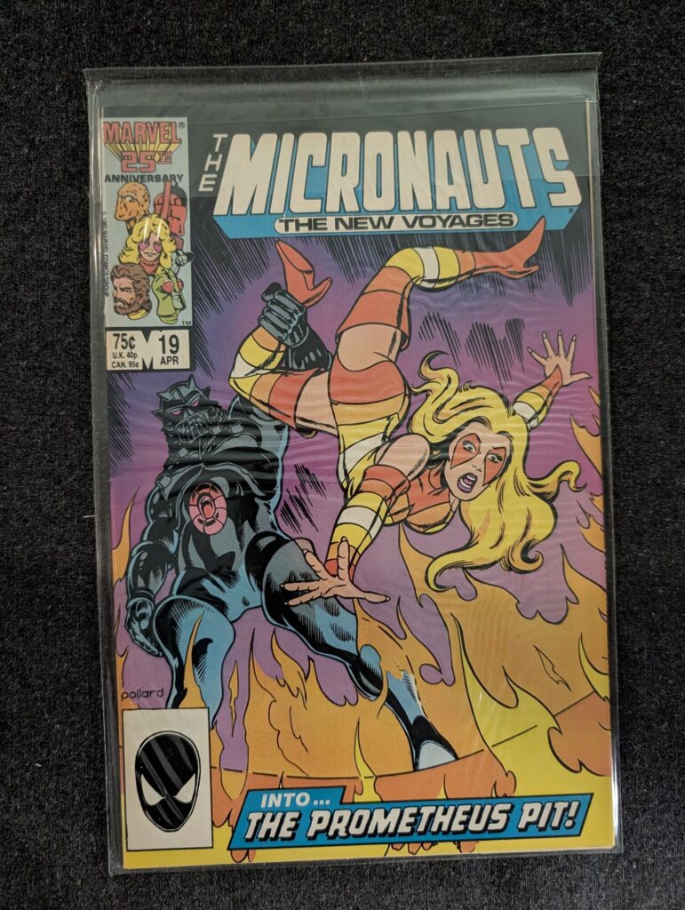 Micronauts: The New Voyages #19 front cover