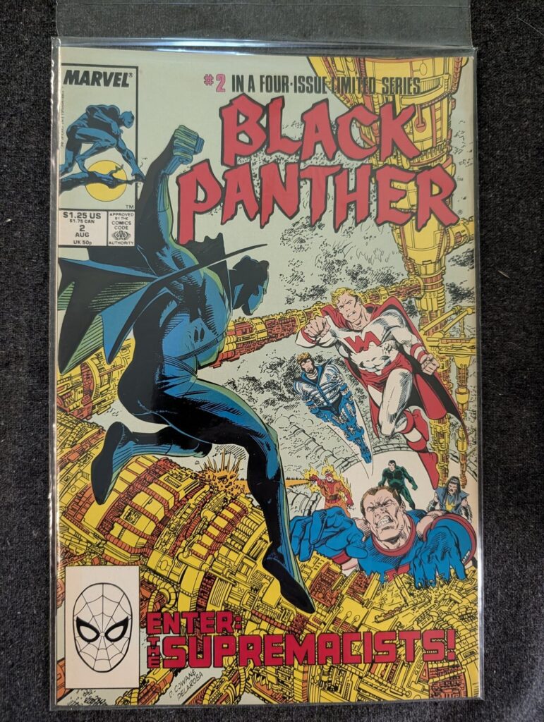Black Panther #2 front cover