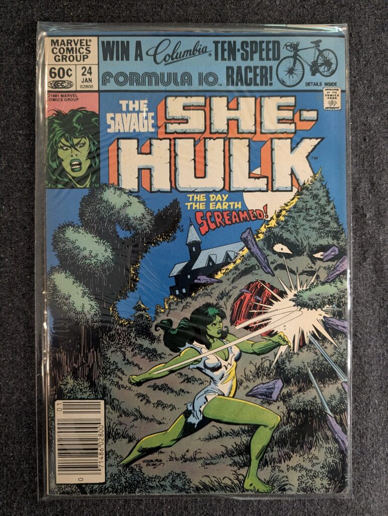 The Savage She-Hulk #24 front cover