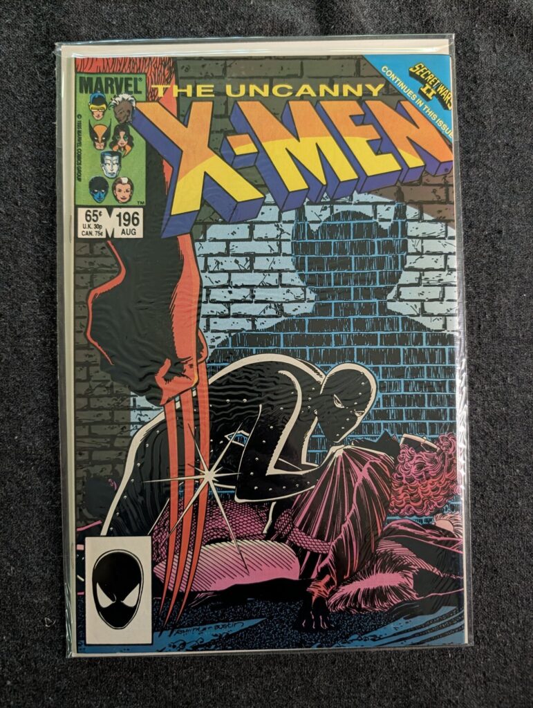 The Uncanny X-Men #196 front cover