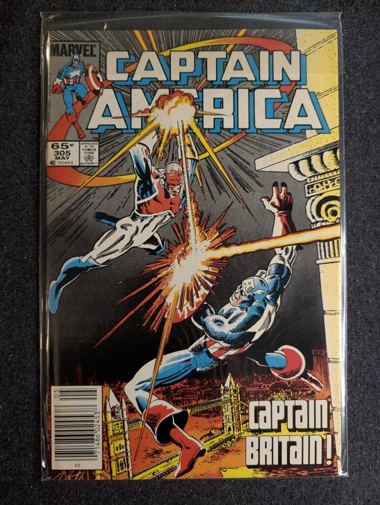 Captain America #305 front cover